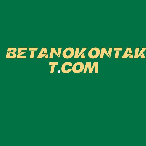 Logo da BETANOKONTAKT